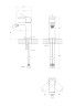 Смеситель для биде CEZARES PORTA-BS1-01-W0