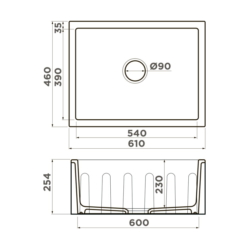 Кухонная мойка Omoikiri Mikura 61-TO Matt Natceramic/toscana