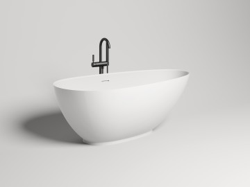 Ванна отдельностоящая PAOLA 172x82 Classic покраска по RAL полностью S-Stone Матовое