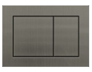 Кнопка для инсталляции Оружейная сталь Металл CeramaLux LC-017