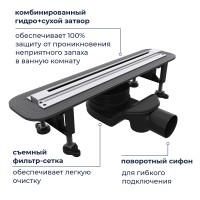 Душевой трап RGW SDR-56 (400)