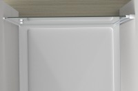 Душевая дверь Alpha VDP-3AL850CL , хром, стекло прозрачное