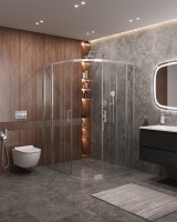 Душевой уголок CEZARES MOLVENO-RH-22-110/100-C-Cr-IV