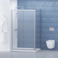 Душевой уголок BelBagno DUE-AH-1-120/80-C-CR