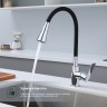 Смеситель Splenka для кухни с гибким изливом S05.43 Хром