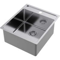 Кухонная мойка Omoikiri Daisen 44-IN нерж. сталь/нержавеющая сталь