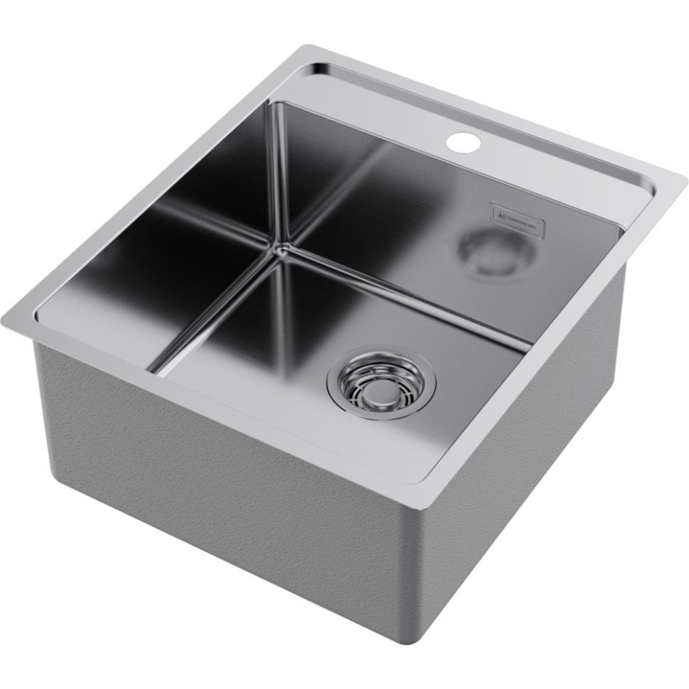 Кухонная мойка Omoikiri Daisen 44-IN нерж. сталь/нержавеющая сталь