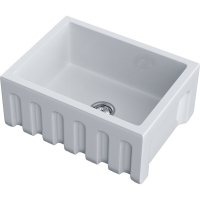 Кухонная мойка Omoikiri Mikura 61-WH Glossy Natceramic/белый глянцевый