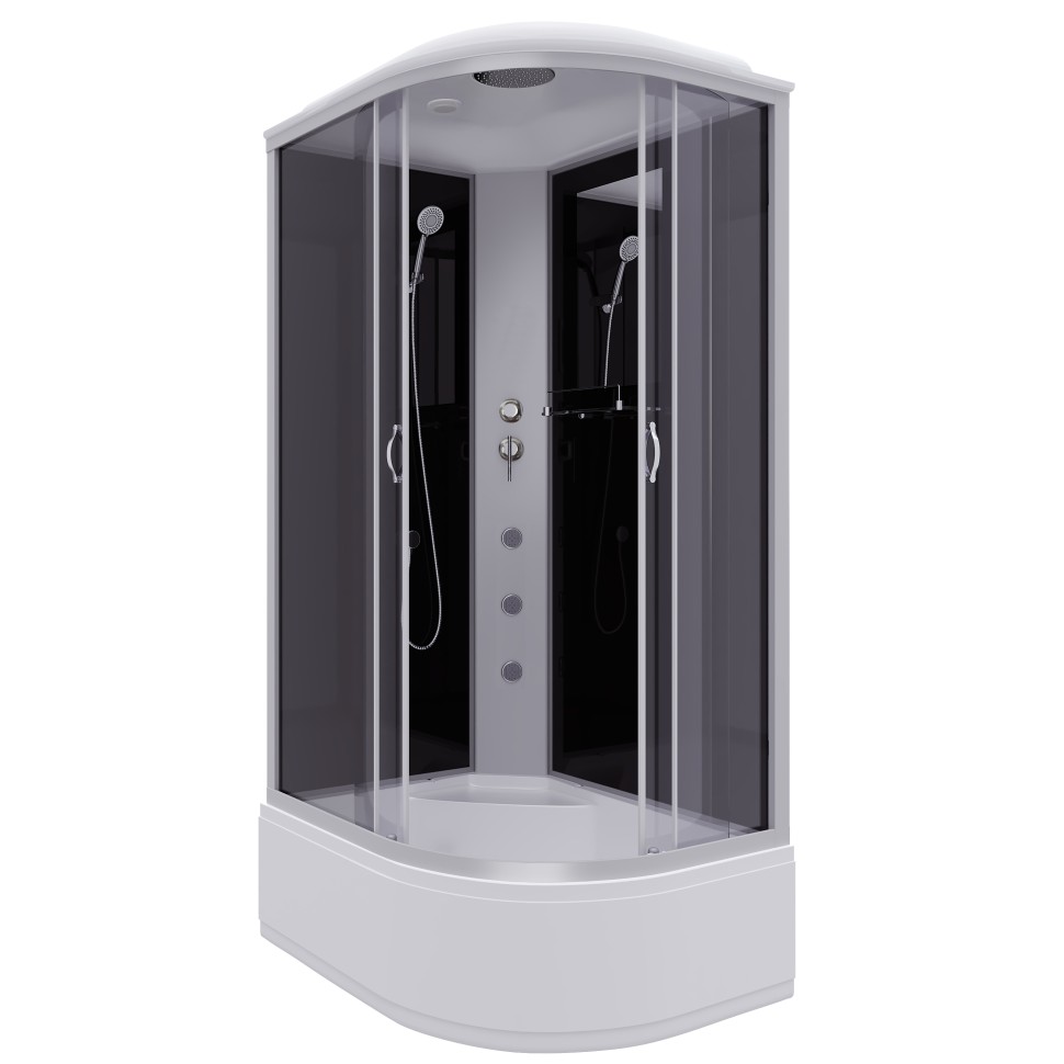 Душевая кабина Niagara Classic NG-2510-14LG (120х80х215) высокий поддон(40см),стекло тонированное,4 места
