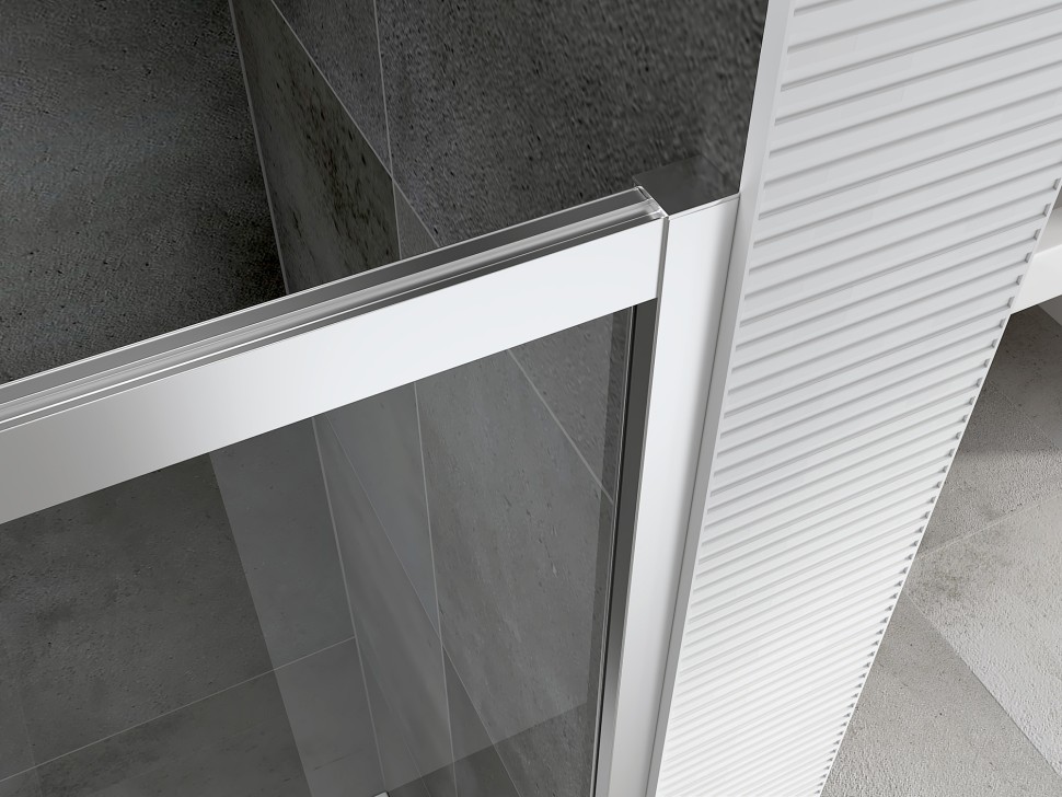 Душевая дверь ABBER Schwarzer Diamant AG30160H