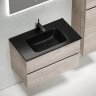 Тумба подвесная SANCOS Urban 890х450х550, c двумя ящиками оснащенными доводчиками, дуб галифакс натуральный , арт. UR90EG
