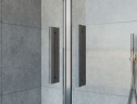 Душевая дверь Garda VDS-1G2170CL, 1700, хром, стекло прозрачное