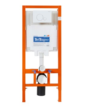 Кнопка смыва BelBagno SFERA BB014-SR-BIANCO, цвет-белый