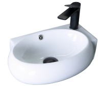 Раковина Gid N9100L 61103L подвесная белая 43.5x30x13