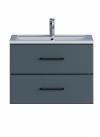Тумба под раковину Uperwood Foster 80 см, серый графит