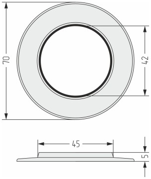 Увеличитель диаметра TUBE (D 50-70 мм)