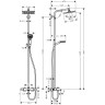 Душевая система Hansgrohe Crometta E хром (27298000)