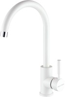 Смеситель для кухни Holstein, белый матовый, Ho212063-431(WH), Paulmark