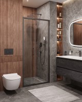 Душевая дверь CEZARES MOLVENO-BF-3-90-C-GM-IV