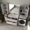 Тумба подвесная STYLE LINE "Атлантика 100", Люкс Плюс карамель с раковиной Атлантика 100  