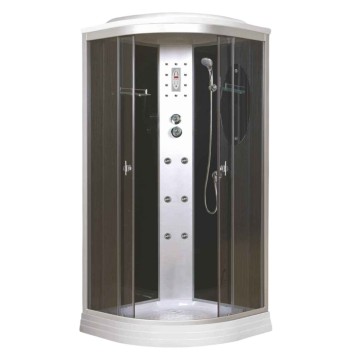 Душевая кабина Niagara Ultra NG-5012-01 (120х120х220) низкий поддон(16см),стекло тонированное,4 места