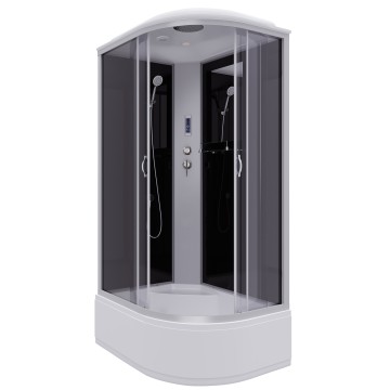 Душевая кабина Niagara Classic NG-2510-14LP (120х80х215) высокий поддон(40см),стекло тонированное,4 места