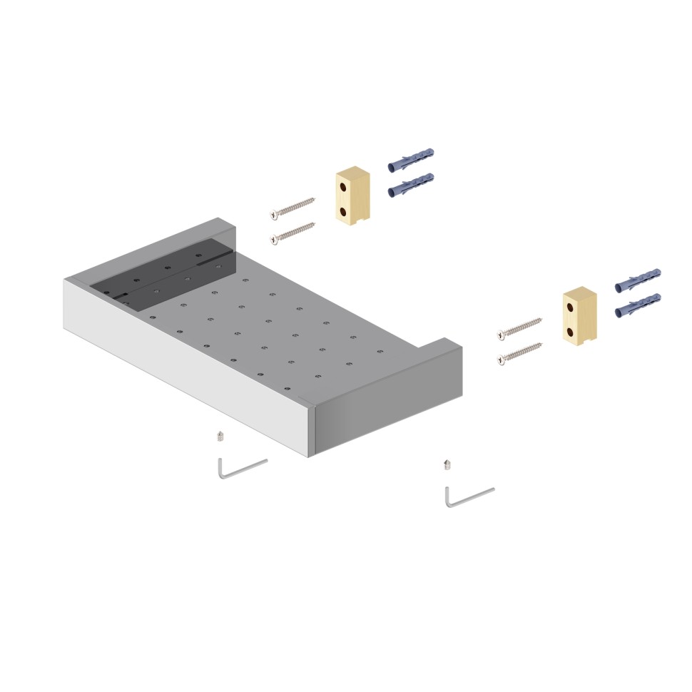 Полка Timo Petruma 15222/13 никель