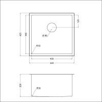 Мойка EMAR EMB-131 EMB-131 PVD Nano Dark