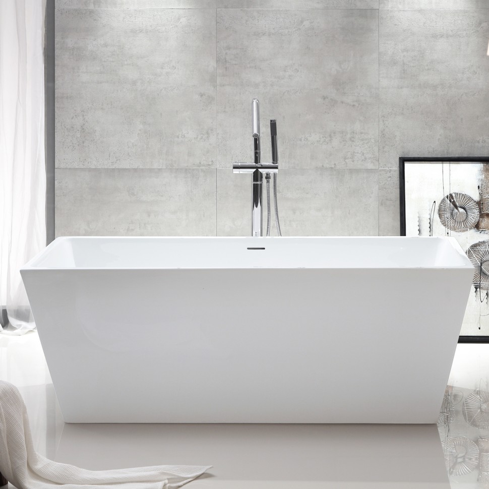 Акриловая ванна ABBER AB9224-1.7 белая