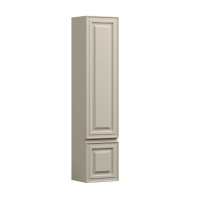 Шкаф-пенал SANCOS Very подвесной левый, Beige Soft , 350х300х1600 мм, арт. PVR35LCE