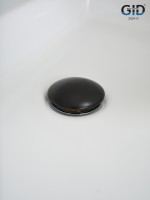 Донный клапан Gid без перелива Blm100 74402K черный матовый 7x7x10