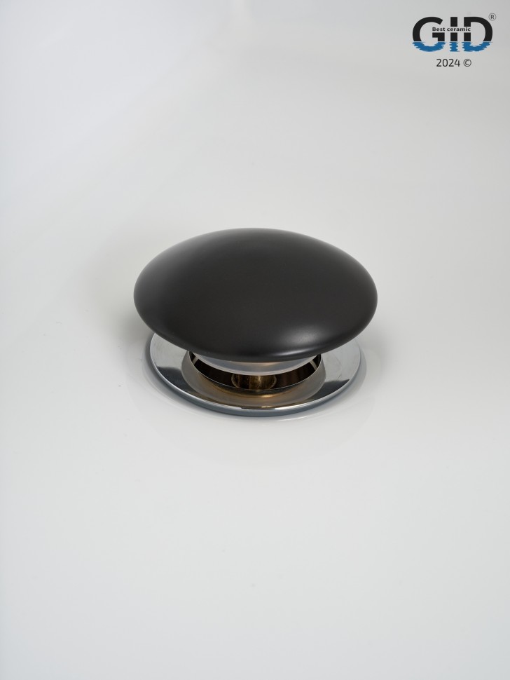 Донный клапан Gid без перелива Blm100 74402K черный матовый 7x7x10