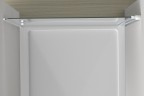 Душевая дверь Alpha VDP-3AL900CL , хром, стекло прозрачное