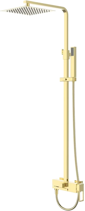 Душевая стойка BelBagno LUCE LUC-VSCM-ORO