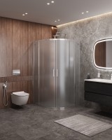 Душевой уголок CEZARES MOLVENO-RH-22-120/110-P-Cr