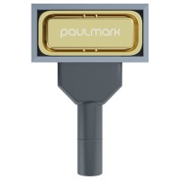 Перелив овальный с логотипом, PM24-LG, светлое золото, Paulmark  