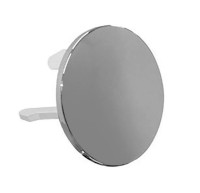 Декоративная заглушка для слива/перелива раковины GSI SPARES PCT Хром  