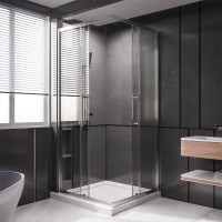 Душевой угол Veconi Premium Trento PTC-20CH, 1000Х800x2000, хром, стекло прозрачное