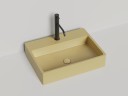Раковина накладная OTTAVIA 595х445х125 S-Stone Матовое