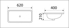 Умывальник CeramaLux 540F