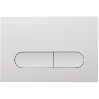 Кнопка смыва Veconi FLUSH V3, белый глянец