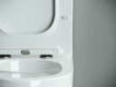 Напольный пристенный унитаз Metropol Rimless CN4001