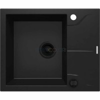 Гранитная мойка, 1-чаша с осушкой