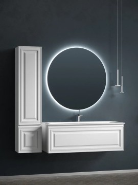 Тумба подвесная SANCOS Very 1195х445х406, c одним ящиком оснащенным доводчиками, Bianco , арт.VR120W