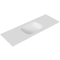 OVAL встраиваемая чаша овал 1400*490*100 (чаша 500*350)