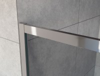 Душевая дверь Garda VDS-1G2180CL, 1800, хром, стекло прозрачное