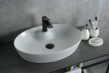 Раковина Gid N9436 51150 накладная белая 55x40x10.5