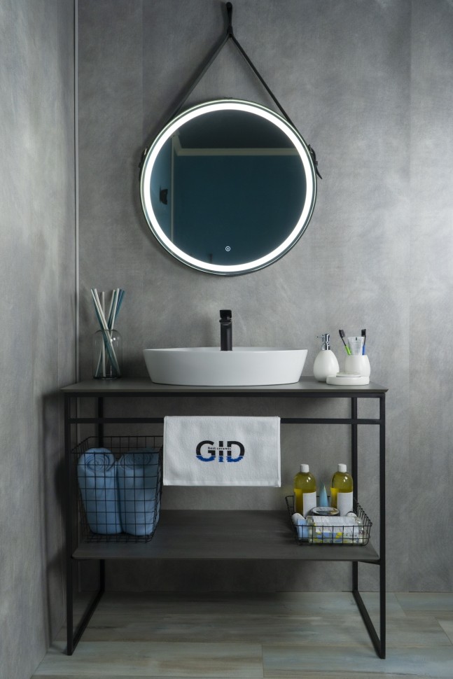 Раковина Gid N9436 51150 накладная белая 55x40x10.5