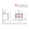 AQM900160WH "S1" тумба под умывальник подвесная 60 см., цвет белый глянец.