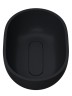 Раковина для ванной накладная Uperwood Arizona овальная, бетон, цвет черный